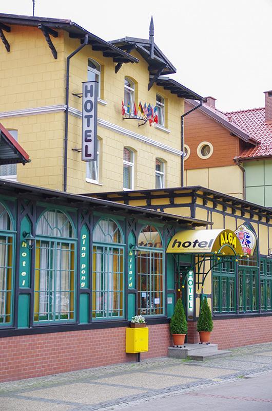 Hotel Alga Stolpmünde Exterior foto